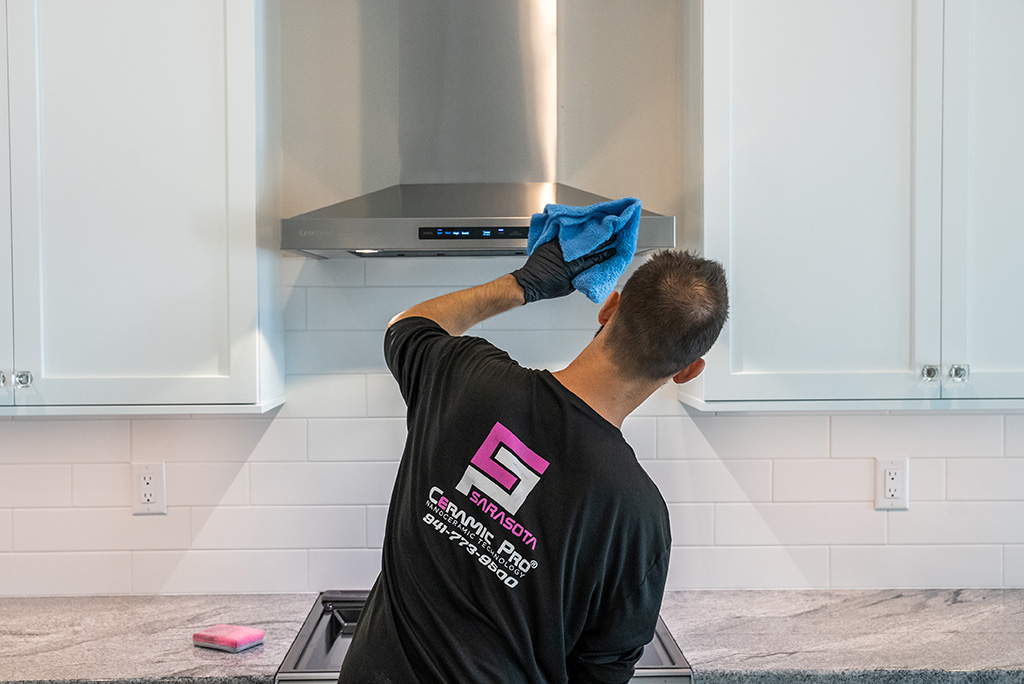 If your stainless steel sink or appliances are annoying to keep clean,  don't give up, get Ceramic Pro! We now offer our Ceramic Pro services in  your home